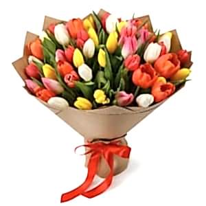 51 Tulips Bouquet