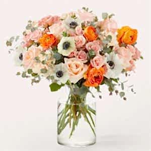 Touch of Honey Anemone Bouquet